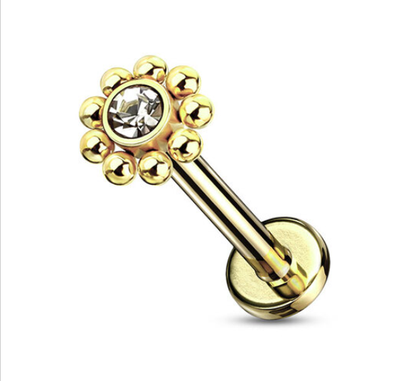 Multi-bead CZ Cluster Labret