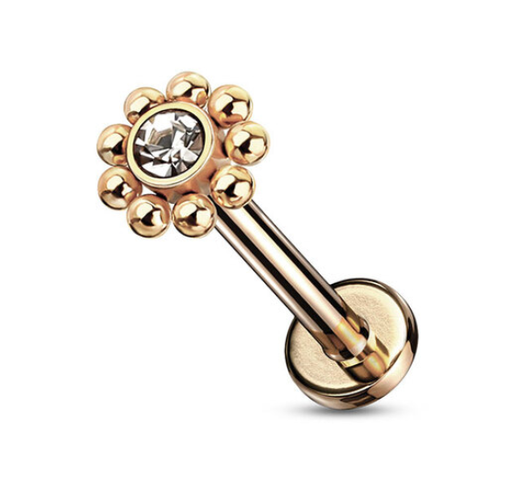 Multi-bead CZ Cluster Labret