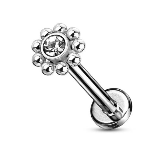 Multi-bead CZ Cluster Labret
