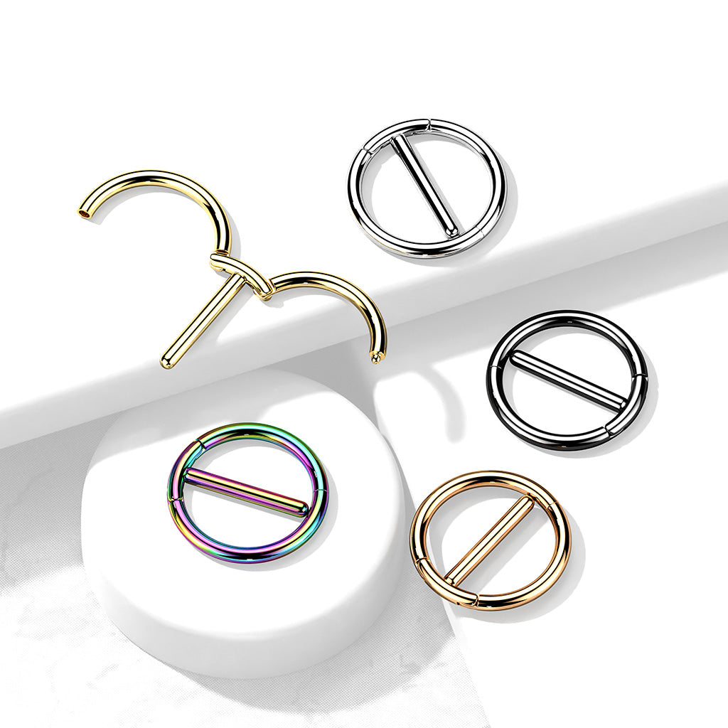 Dual Hinge Nipple Ring