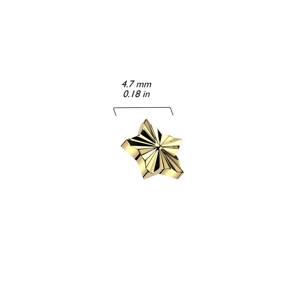 Diamond Cut Star Top