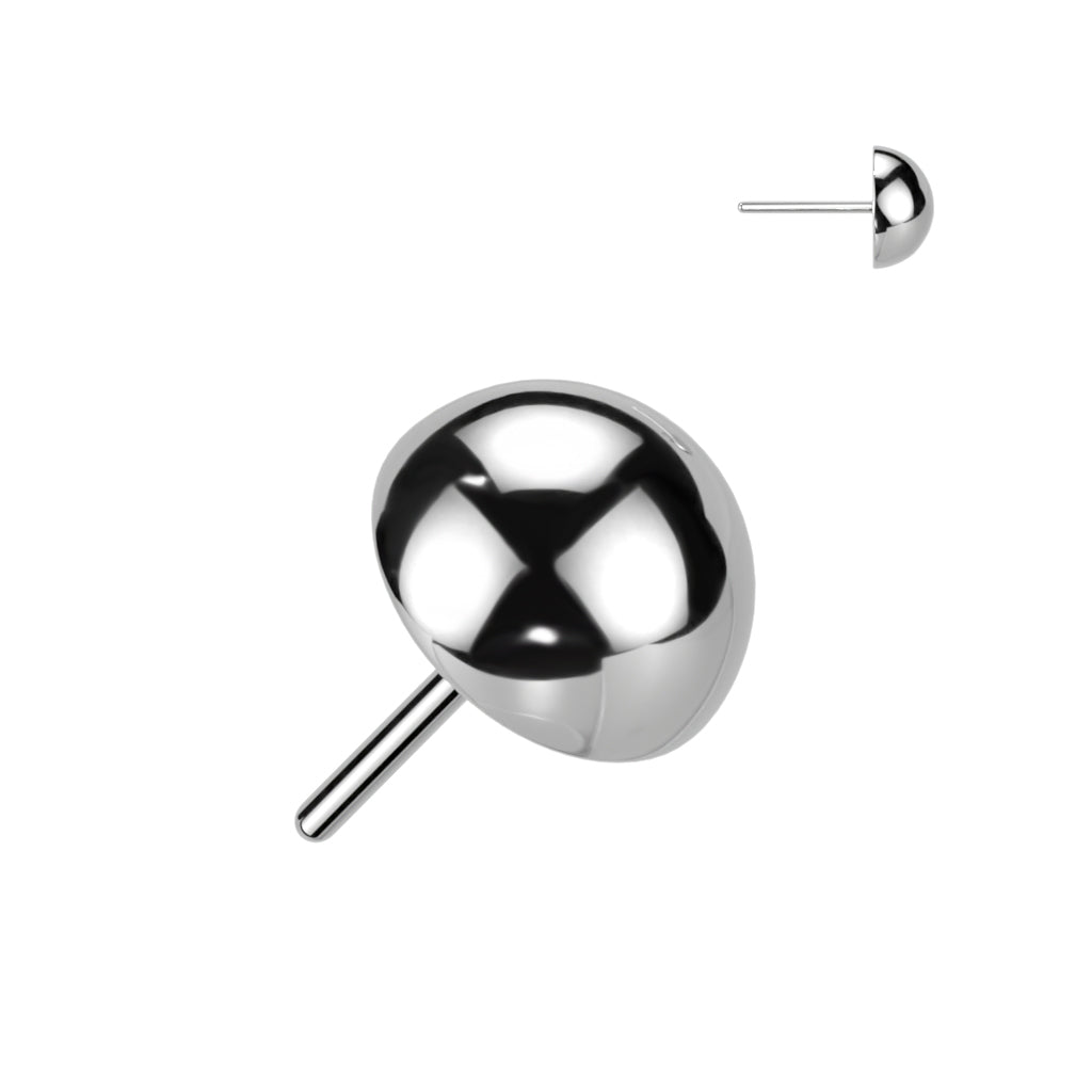 Threadless Push In Dome Top