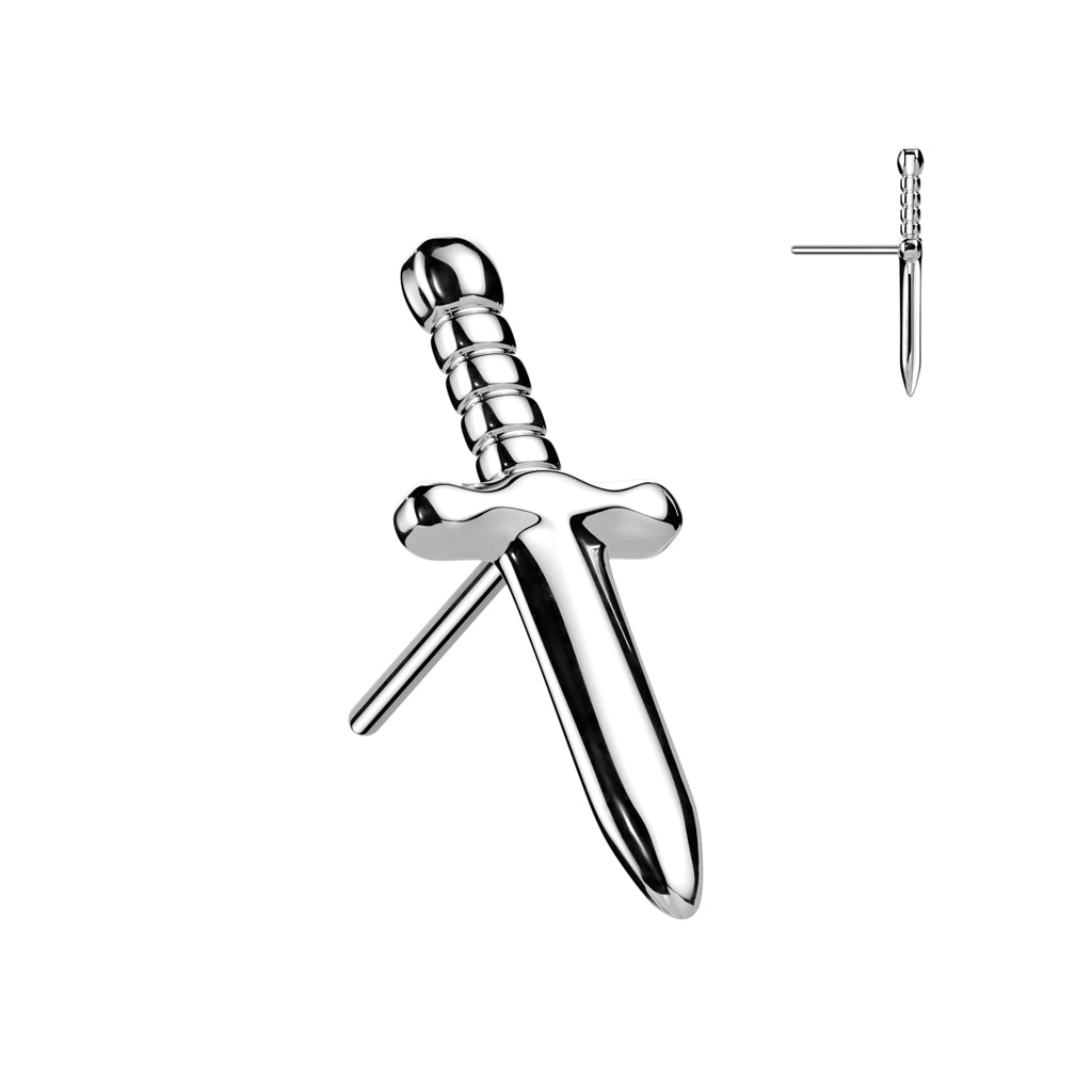Threadless Push In Dagger Top
