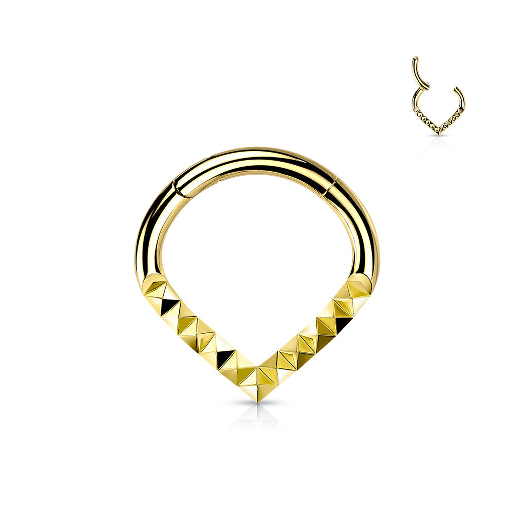 High Quality Precision Lined Pyramid Cuts Chevron