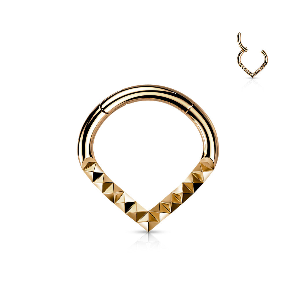 High Quality Precision Lined Pyramid Cuts Chevron