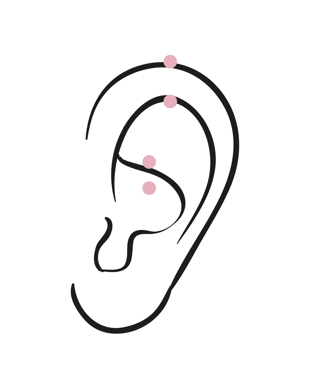 Floating Helix & Contra-Conch