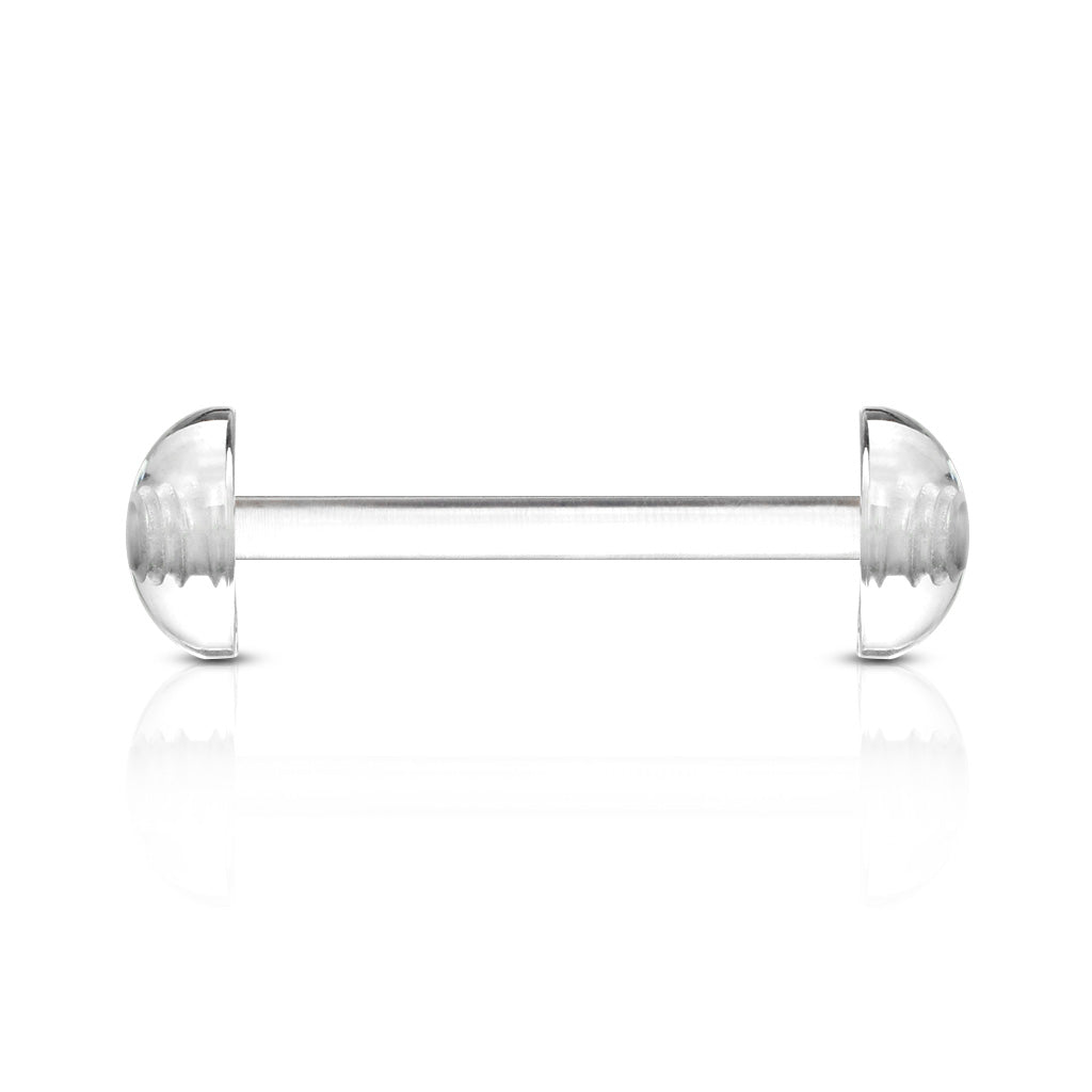 Acrylic Retainer Half Ball Barbell