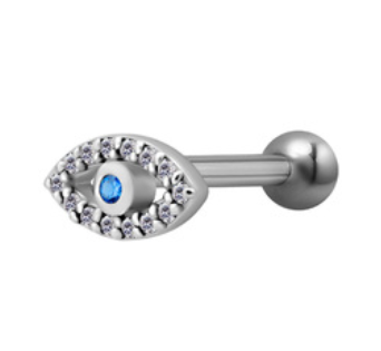 Jewelled Eye Ball-Back Labret