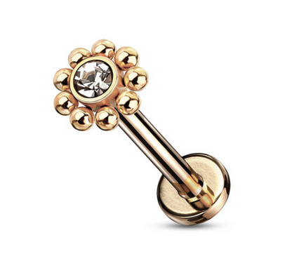 Multi-bead CZ Cluster Labret