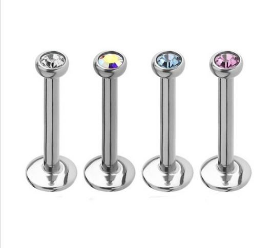CZ Jewelled Labret