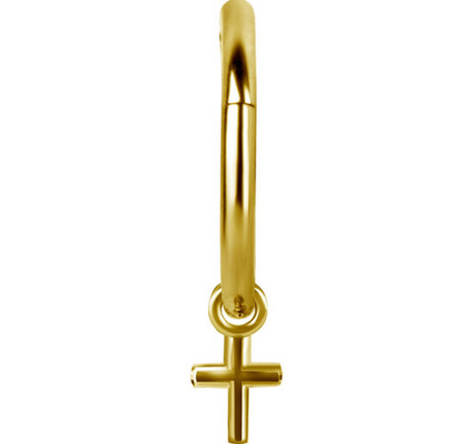 Cross Charm Gold