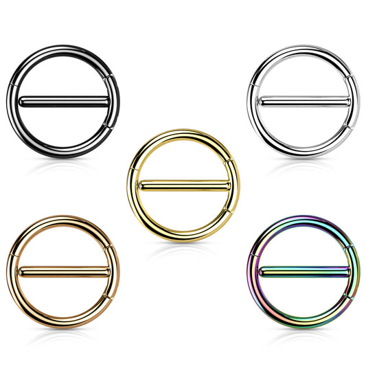 Dual Hinge Nipple Ring