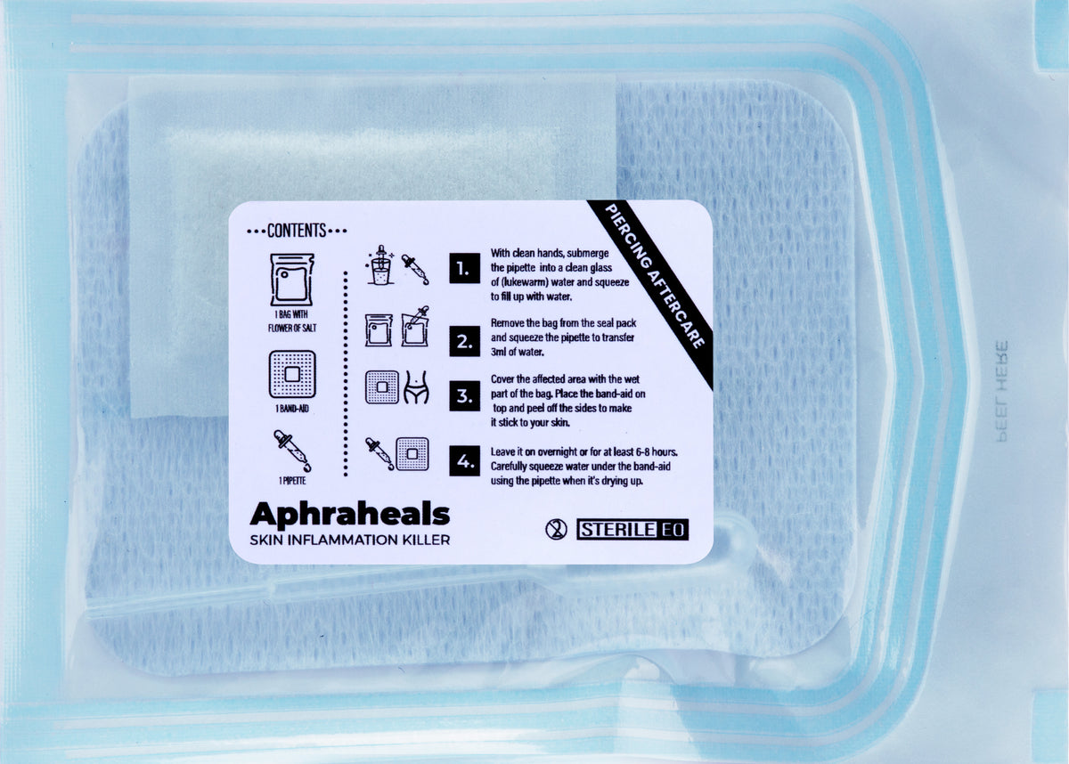 Sterile Aphraheals Sea Salt Piercing Aftercare Skin Inflamation Killer