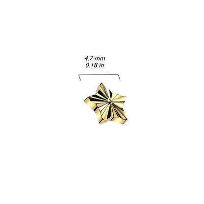 Diamond Cut Star Top