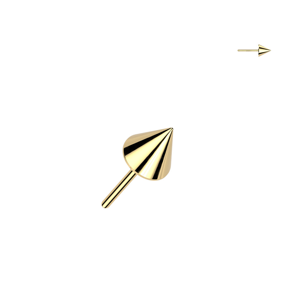 Threadless Push In Spike Top