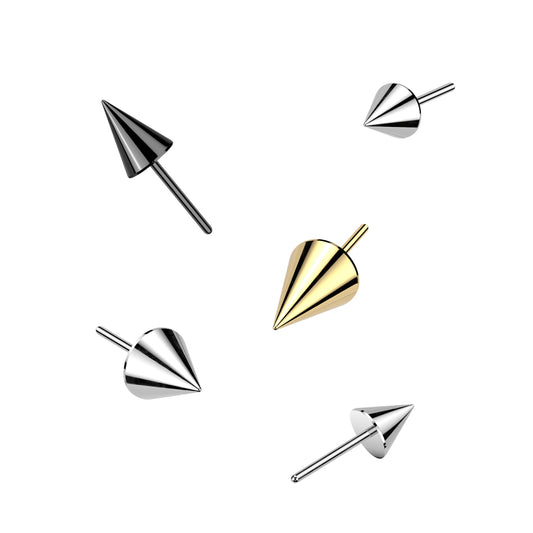 Threadless Push In Spike Top