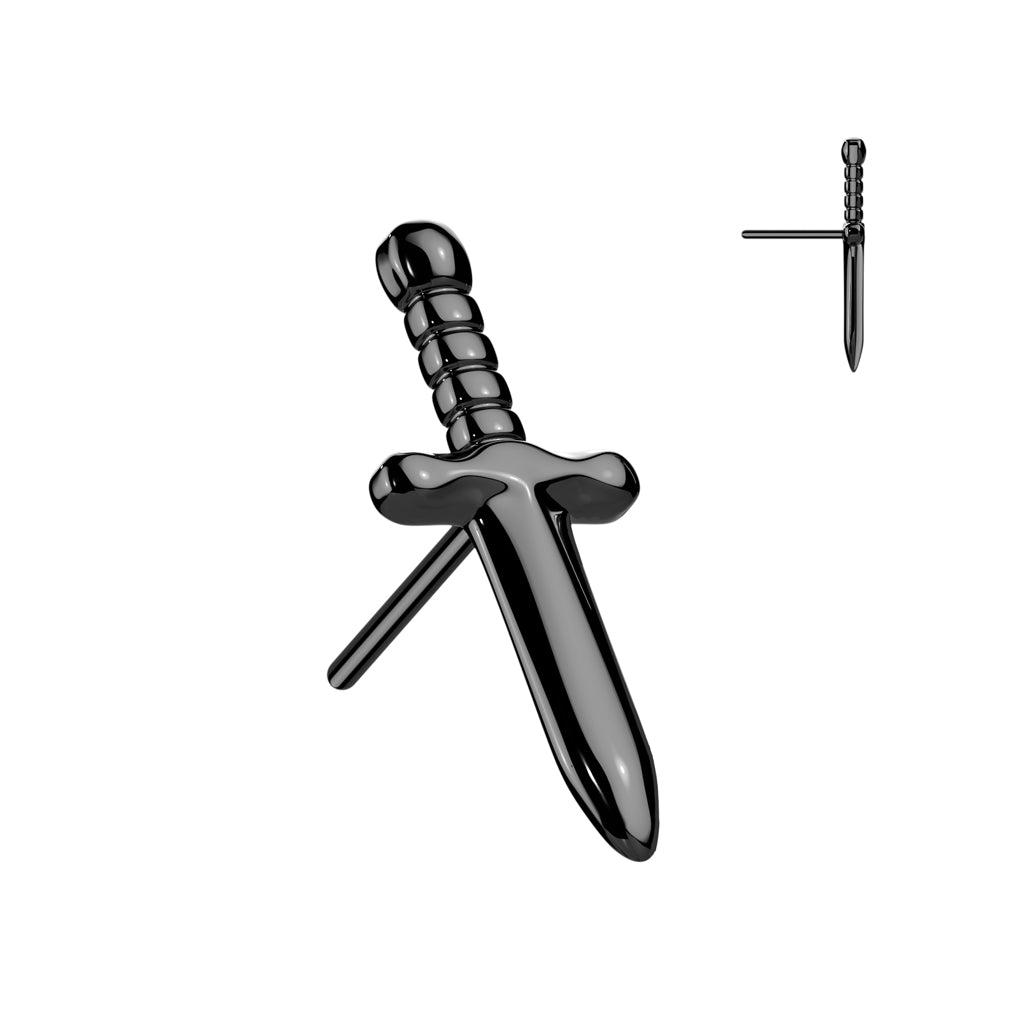 Threadless Push In Dagger Top