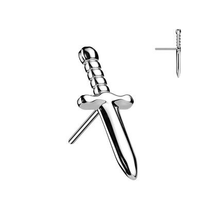 Threadless Push In Dagger Top