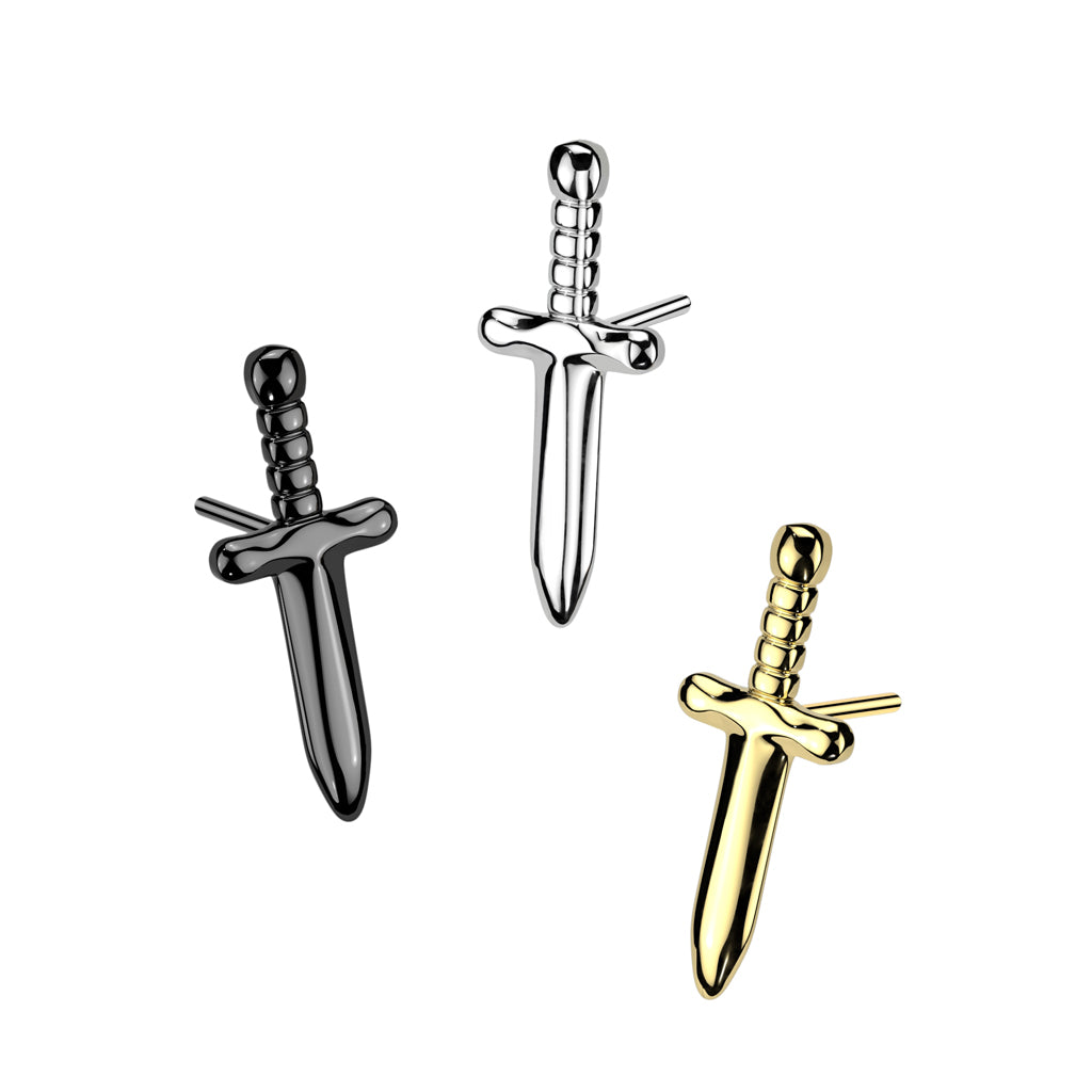Threadless Push In Dagger Top