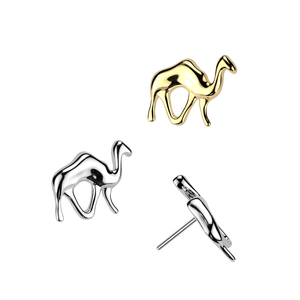 Threadless Push In Camel Top