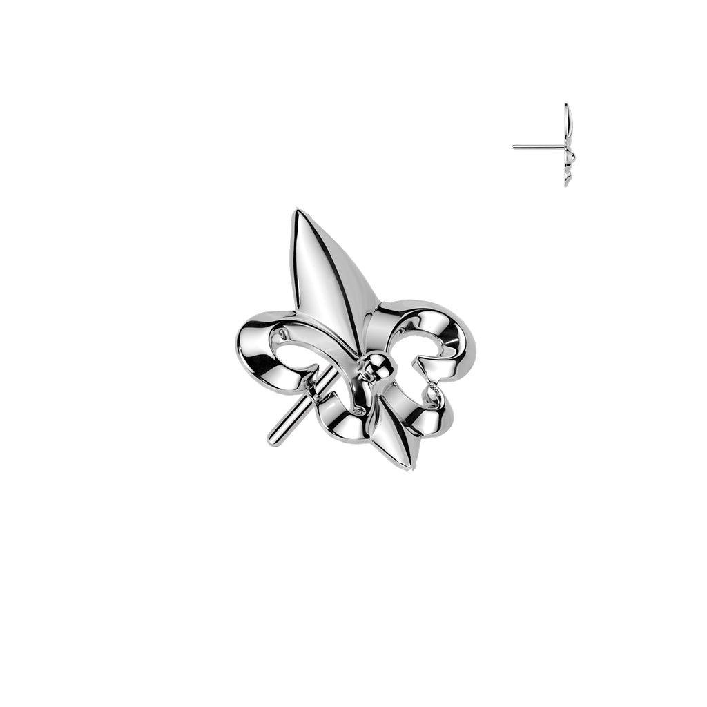 Threadless Push In Fleur De Lis Top