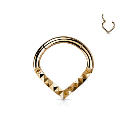 High Quality Precision Lined Pyramid Cuts Chevron
