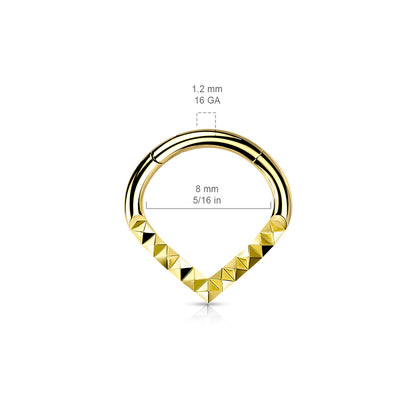 High Quality Precision Lined Pyramid Cuts Chevron
