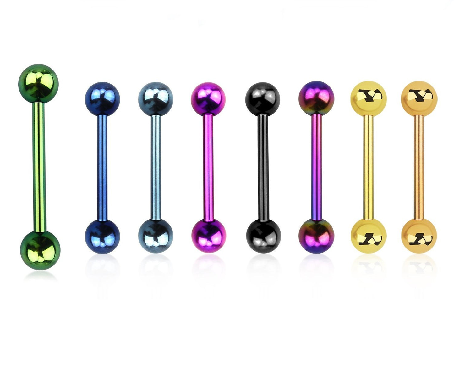 PVD Gold Barbell