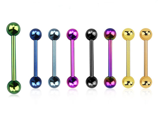 PVD Gold Barbell